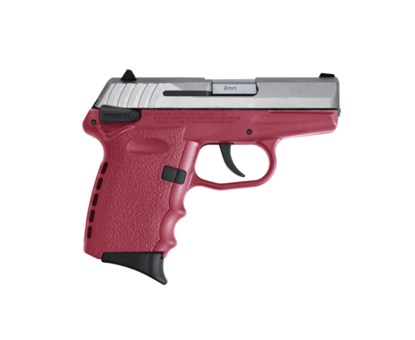 SCCY CPX-1 RD Stainless / Red 9mm 3.1″ Barrel 10-Rounds CTS-1500 Red Dot Sight