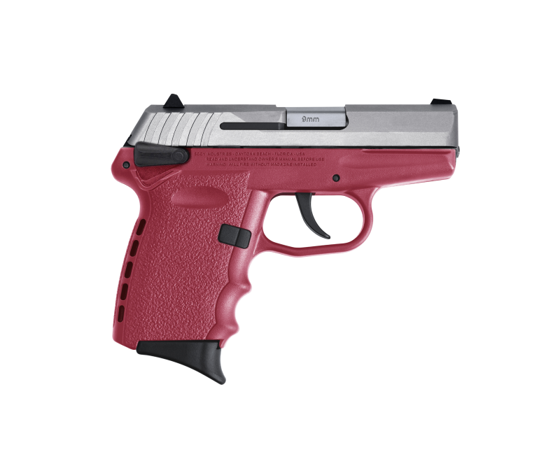 SCCY CPX-1 RD Stainless / Red 9mm 3.1″ Barrel 10-Rounds CTS-1500 Red Dot Sight