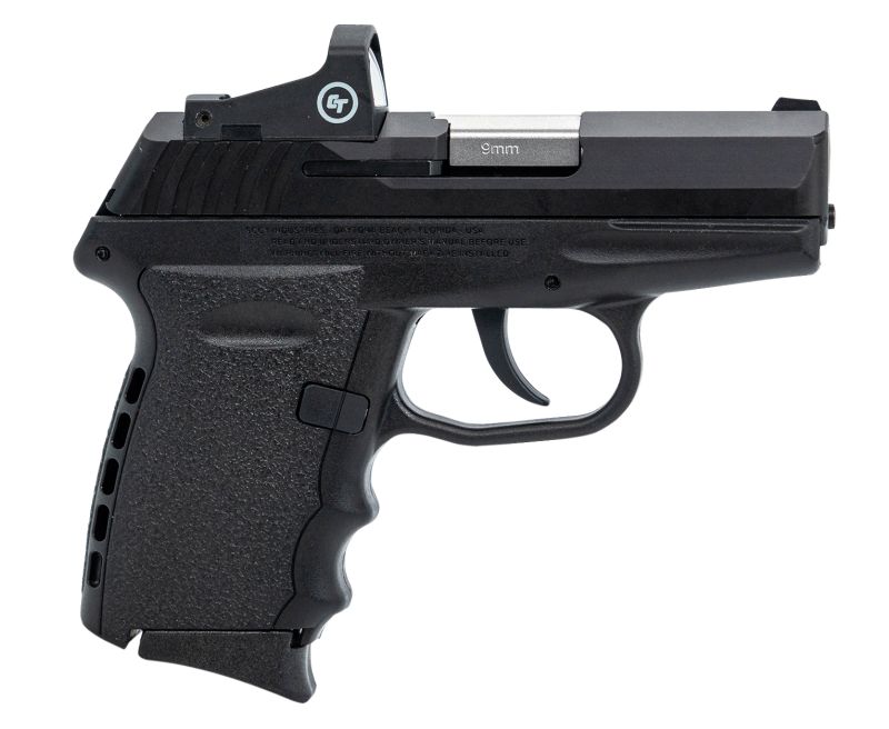 SCCY CPX-2 RD 9mm 3.1″ Barrel 10-Rounds CTS-1500 Reflex Sight