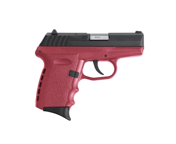 SCCY CPX-2 RD Red / Black 9mm 3.1″ Barrel 10-Rounds