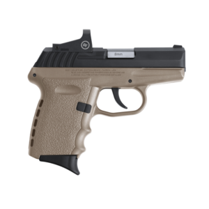 SCCY CPX-2 RD Flat Dark Earth / Black 9mm 3.1″ Barrel 10-Rounds CTS-1500 Red Dot