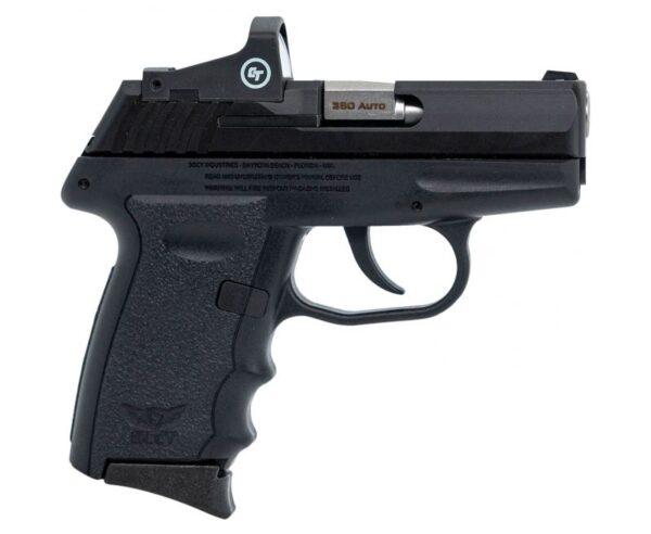 SCCY CPX-3 RD .380 ACP 3.1″ Barrel 10-Rounds CTS-1500 Reflex Sight