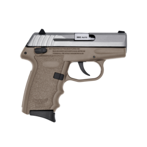 SCCY CPX-4 RD Flat Dark Earth / Stainless .380 ACP 3.1″ Barrel 10-Rounds CTS-1500 Reflex Sight