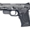 Smith and Wesson M&P9 Shield EZ with Crimson Trace Laserguard 9mm 3.6″ 8-Round Manual Thumb Safety