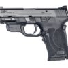 Smith and Wesson M&P9 Shield EZ with Crimson Trace Laserguard 9mm 3.6″ 8-Round No Thumb Safety