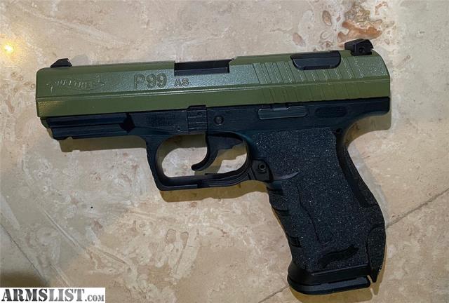 Walther P99 AS 40 S&amp;W Centerfire Pistol