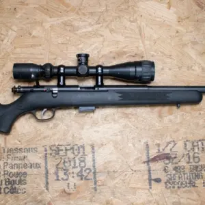Savage 93R17 F 17 HMR Bolt-Action Rifle with Black