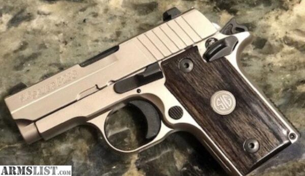 Sig Sauer P238 HD Nickel 380 ACP Carry Conceal Pistol