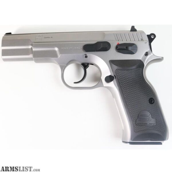 Sarsilmaz Model 2000 9mm Stainless DA/SA Pistol