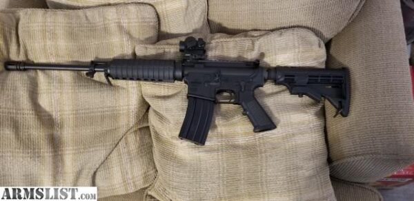 Bushmaster XM 15 QRC 223 5 56mm Semi Auto Rifle with Mini RED DOT