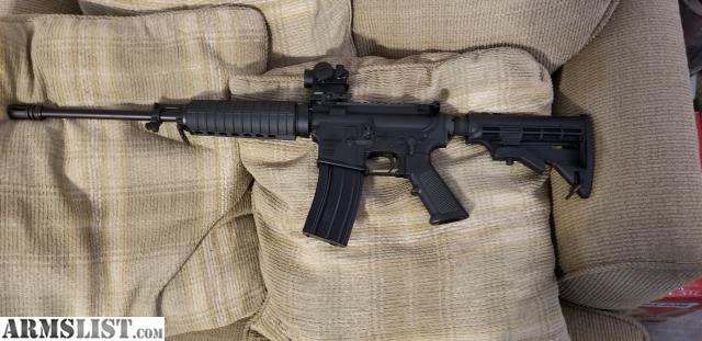 Bushmaster XM 15 QRC 223 5 56mm Semi Auto Rifle with Mini RED DOT