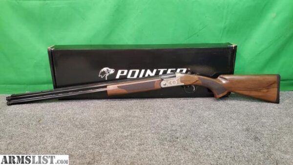 Pointer Arista 20 Gauge Over/Under Shotgun with Black