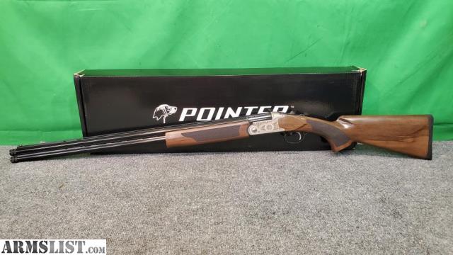 Pointer Arista 20 Gauge Over/Under Shotgun with Black
