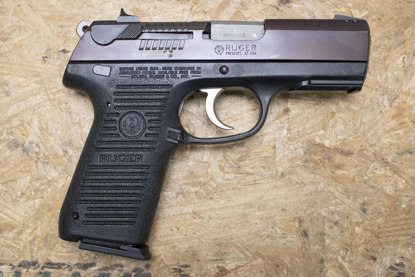 Ruger P95DC 9mm Police Trade-in Pistol