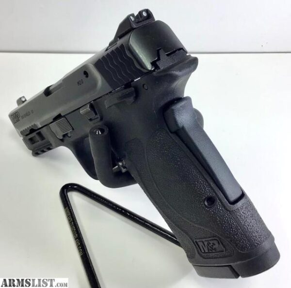Smith & Wesson Mp380 Shield EZ 380 ACP Pistol with Green Crimson Trace Laser Guard AND Thumb SA