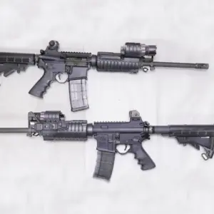 Rock River Arms LAR 15 5 56mm Police Trade Rifles with Quad Rail