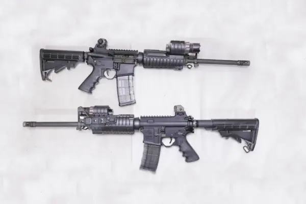 Rock River Arms LAR 15 5 56mm Police Trade Rifles with Quad Rail