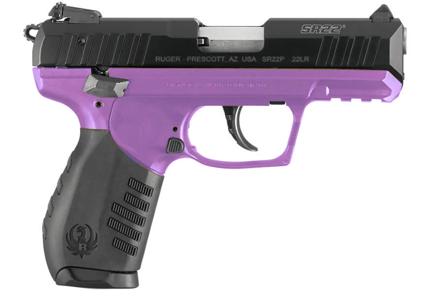 SR22 22LR Rimfire Pistol with Purple Lady Lilac