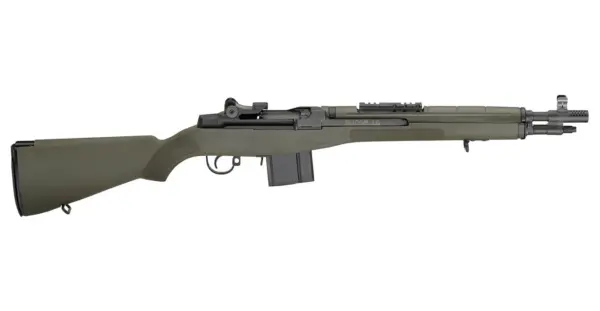 M1A Socom 16 308 with OD Green Stock