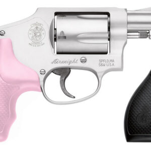 Model 642 38 Special J-Frame Revolver with Pink Grips