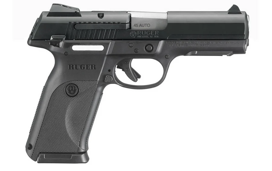 Ruger SR45 Pistol, 45 ACP, Black, 10rd Ruger