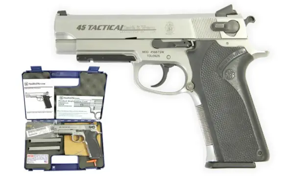 Smith & Wesson 4566TSW 45 Auto Stainless Police Trades