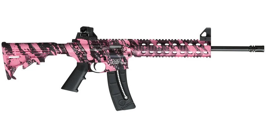 Smith &amp; Wesson M&amp;P15-22 22 LR Pink Platinum Semi