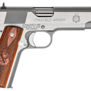 Springfield 1911 Mil-Spec .45 ACP Stainless Steel