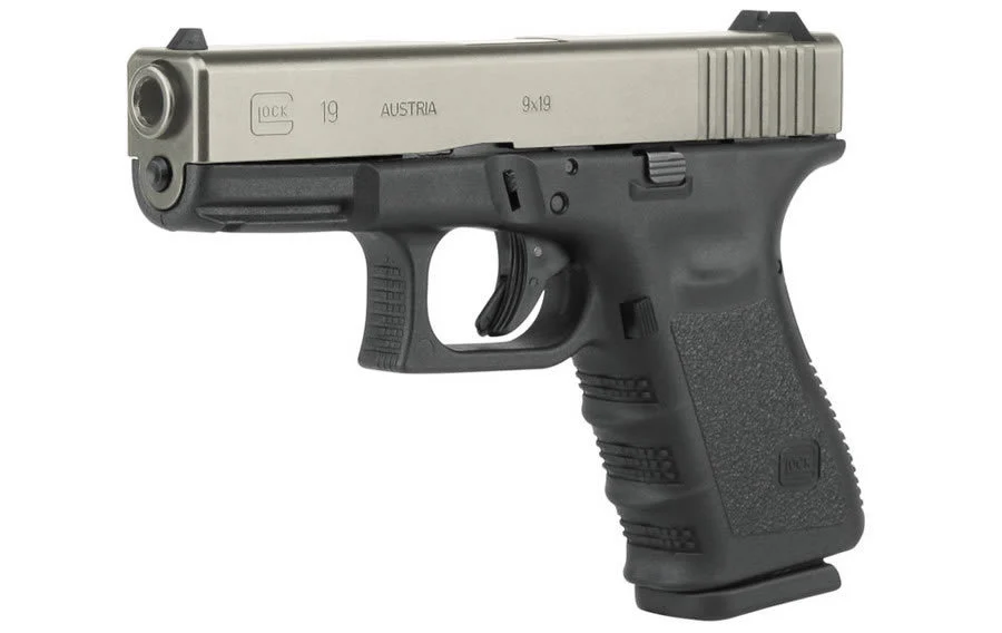 Glock 19 Gen3 9mm 15-Round Pistol with Nickel Boron Slide