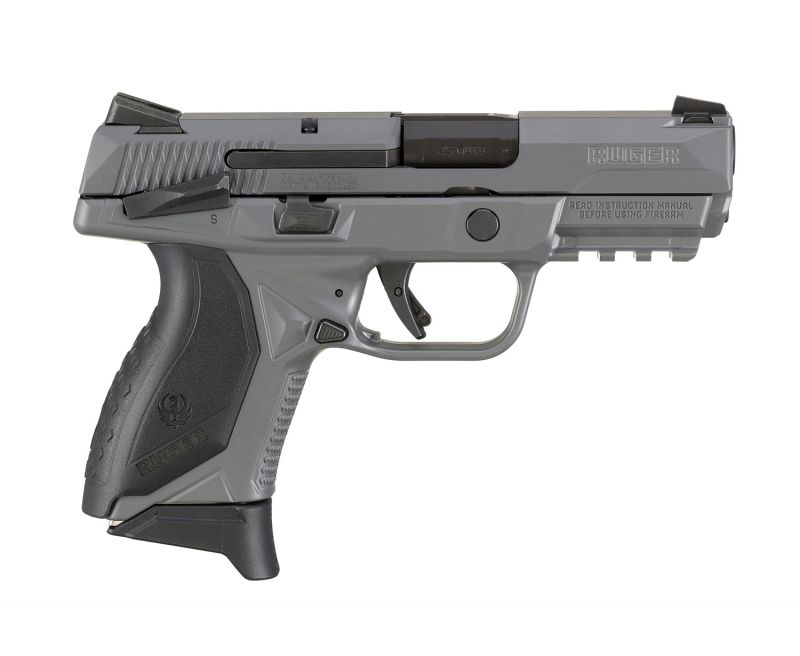 Ruger American Compact Gray .45 ACP 3.75″ Barrel 7-Rounds with Manual Safety