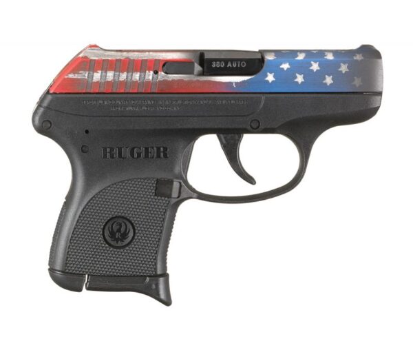 Ruger LCP .380 ACP 2.75″ Barrel 6-Rounds with American Flag Slide