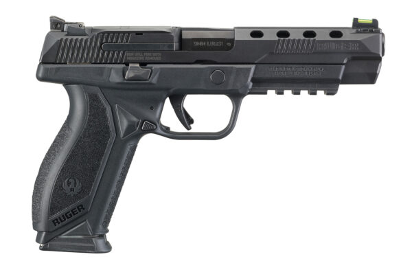 Ruger American Pro Competition 9mm 5″ Barrel 17-Rounds with Fiber Optic Front Sight