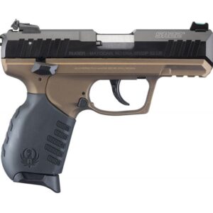 Ruger SR22 Burnt Bronze .22 LR 3.5″ Barrel 10-Rounds 3-Dot Sights