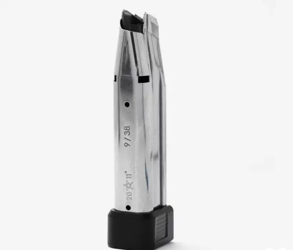 Staccato 2011 Silver Stainless 40 S&W Handgun Magazine