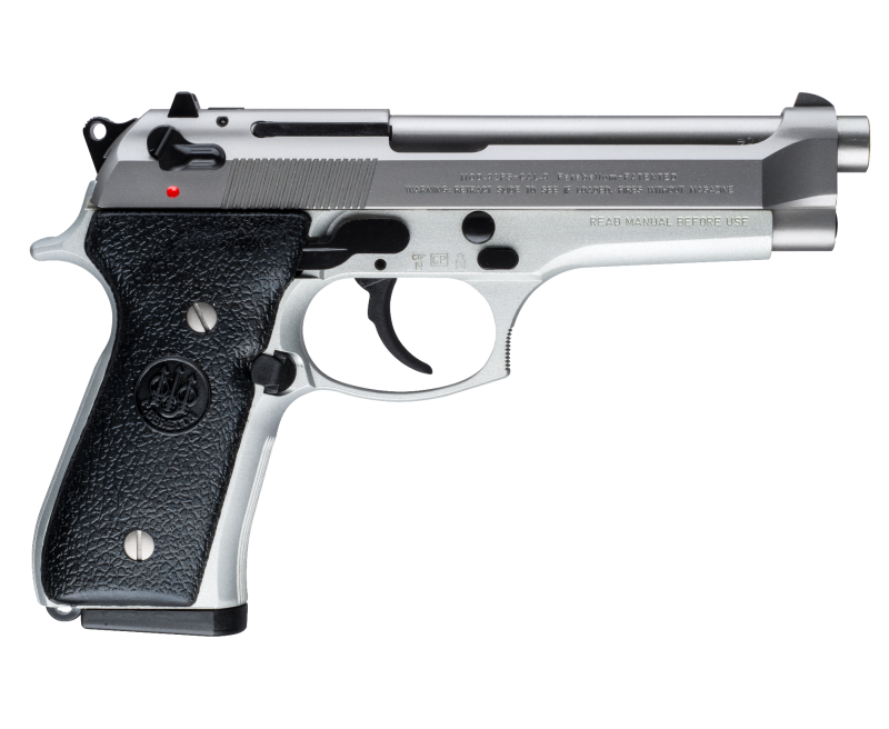 Beretta 92FS Inox Stainless 9mm 4.9″ Barrel 15-Rounds