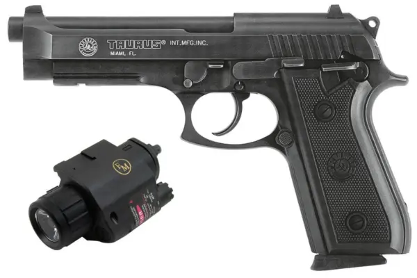 Taurus PT92 AF 9mm Semi Automatic Pistol with Laser