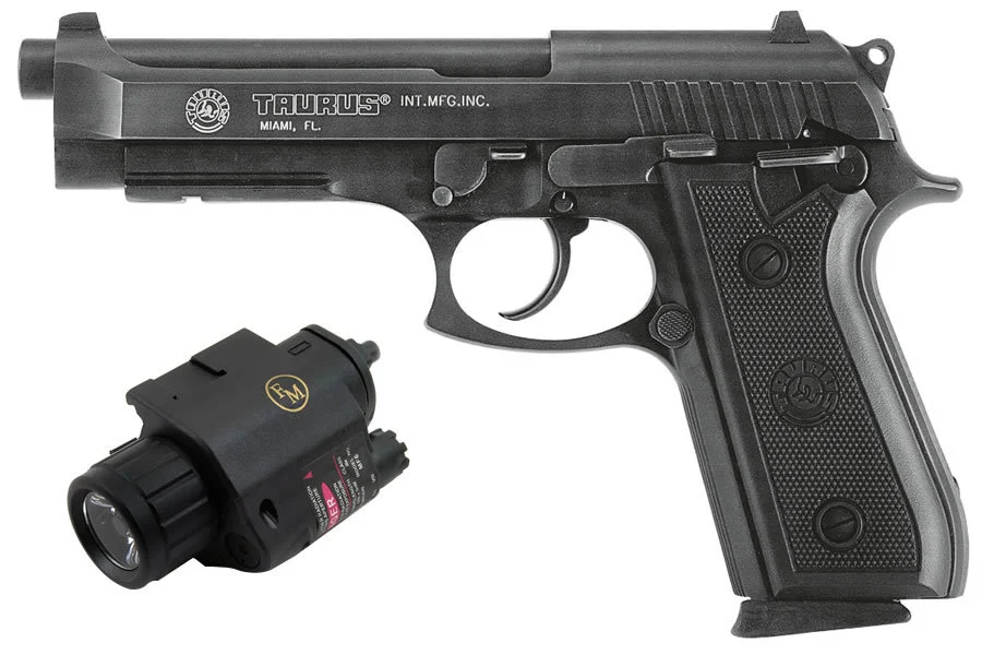 Taurus PT92 AF 9mm Semi Automatic Pistol with Laser