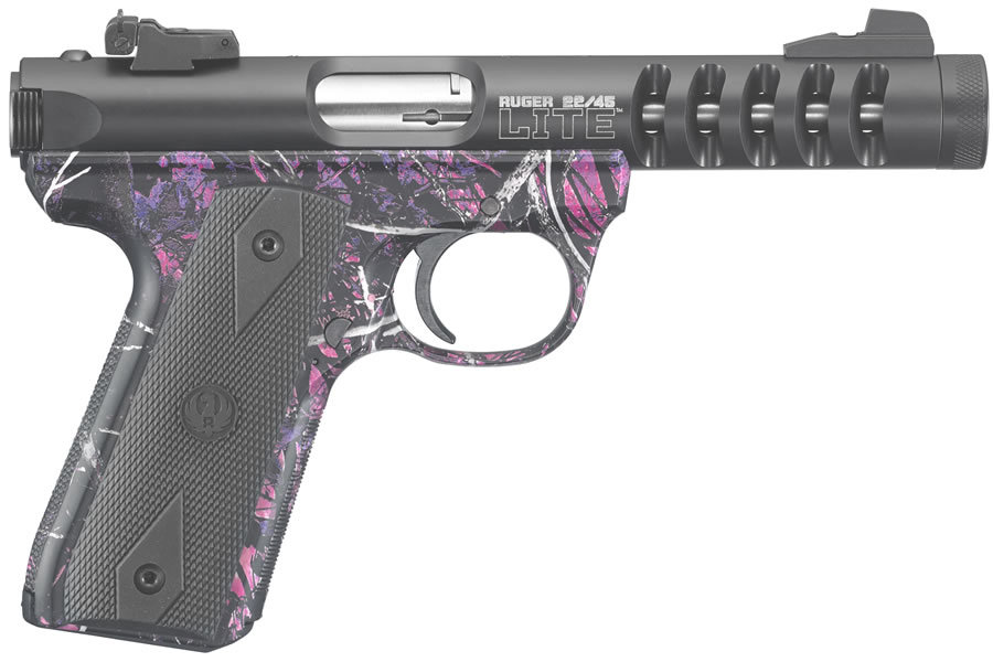 Ruger 22/45 Lite 22LR Rimfire Pistol with Muddy Girl