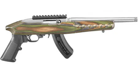 Stainless 22 Charger Takedown 22 LR with Green