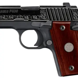 Sig Sauer P938 Engraved Rosewood 9mm Luger Carry
