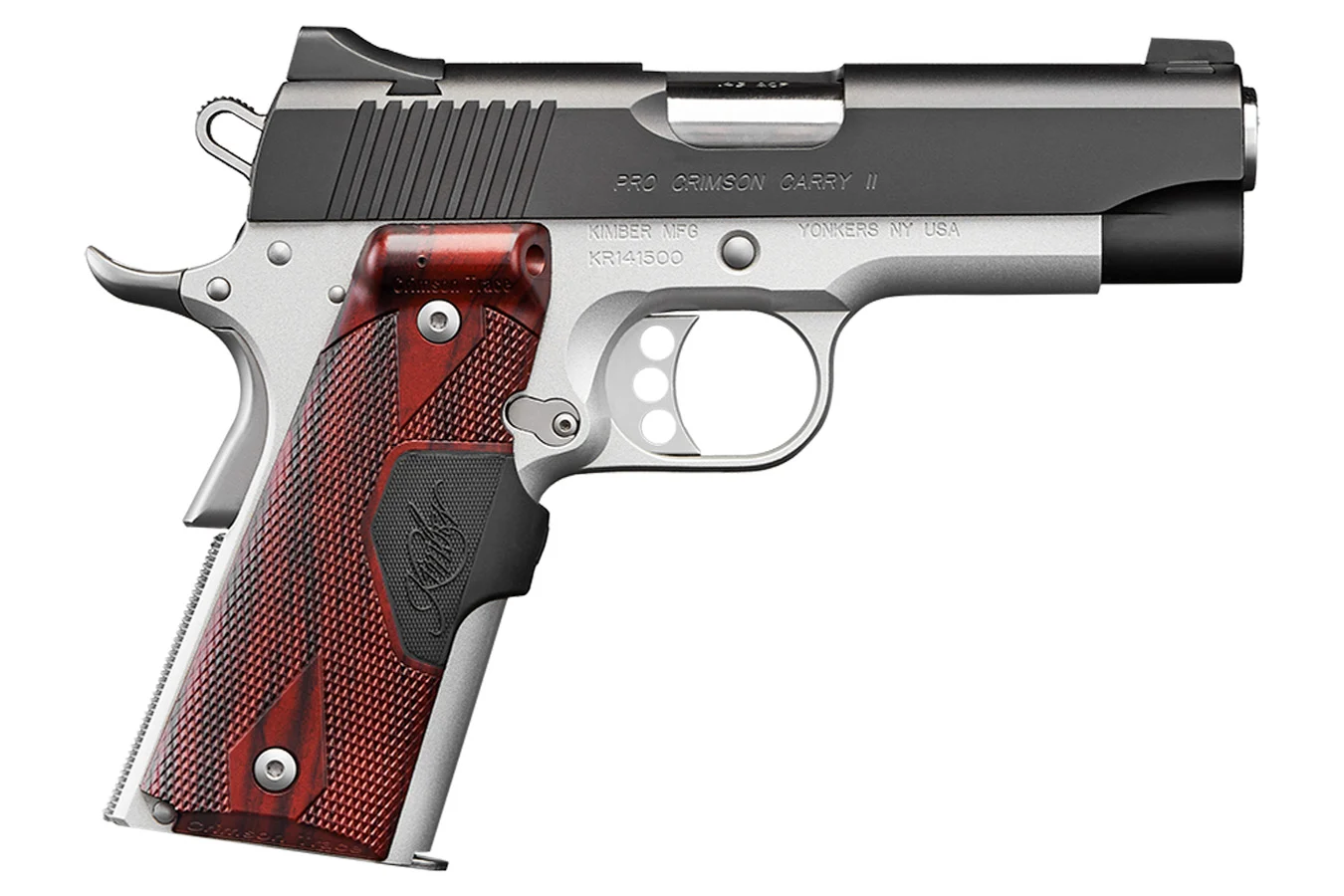 Kimber PRO Crimson Carry II 45 ACP 1911 Pistol with Crimson Trace Lasergrip