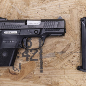 Ruger SR9C 9mm Police Trade-In Pistol with Thumb Safety