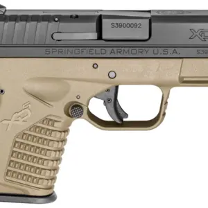Springfield XDS 3.3 Single Stack 40 S&W Flat Dark Earth