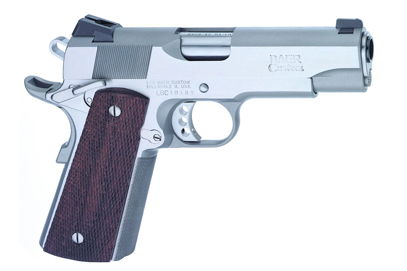 Les Baer 1911 Custom Carry Commanche Stainless .45