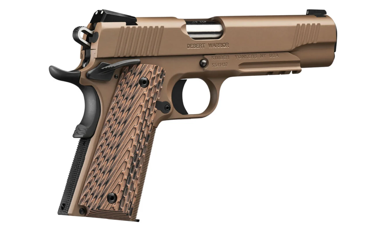 Kimber Desert Warrior 1911 45 ACP with Night Sights