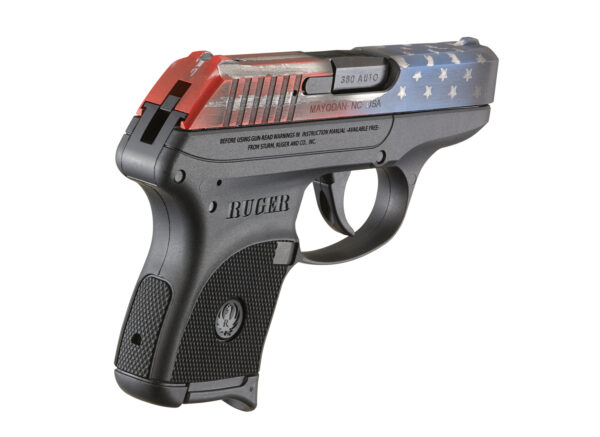 Ruger LCP .380 ACP 2.75″ Barrel 6-Rounds with American Flag Slide