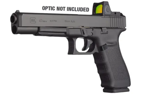 Glock 40 MOS Gen4 10mm Optics Ready Pistol (10-Round Model)