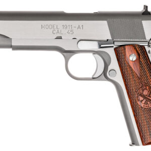Springfield 1911 Mil-Spec .45 ACP Stainless Steel with 6