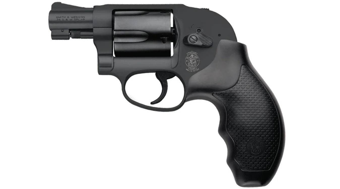 Smith &amp; Wesson 438 38 Special J-Frame Revolver with Combat Grip