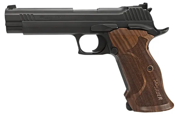 Sig Sauer P210 Target 9mm Full-Size Pistol with Walnut